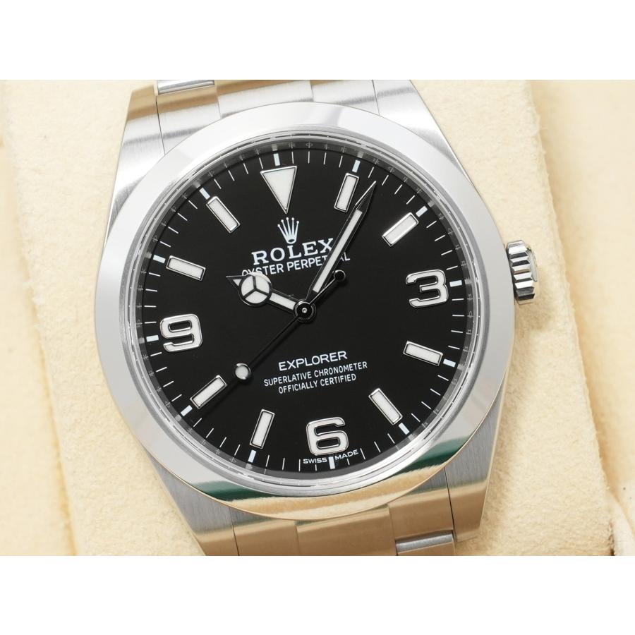 ロレックス エクスプローラーI Ref.214270 ステンレススチール ブラック文字盤 オイスターブレスレット | エクスプローラー（ROLEX） | 02