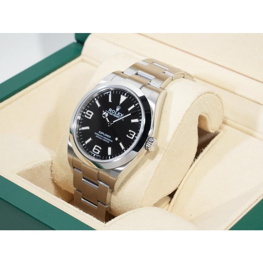 ロレックス エクスプローラーI Ref.214270 ステンレススチール ブラック文字盤 オイスターブレスレット | エクスプローラー（ROLEX） | 03