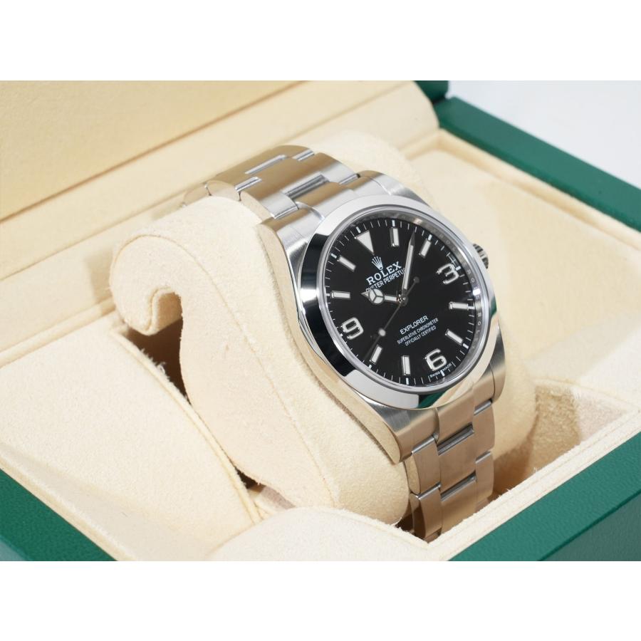 ロレックス エクスプローラーI Ref.214270 ステンレススチール ブラック文字盤 オイスターブレスレット | エクスプローラー（ROLEX） | 04