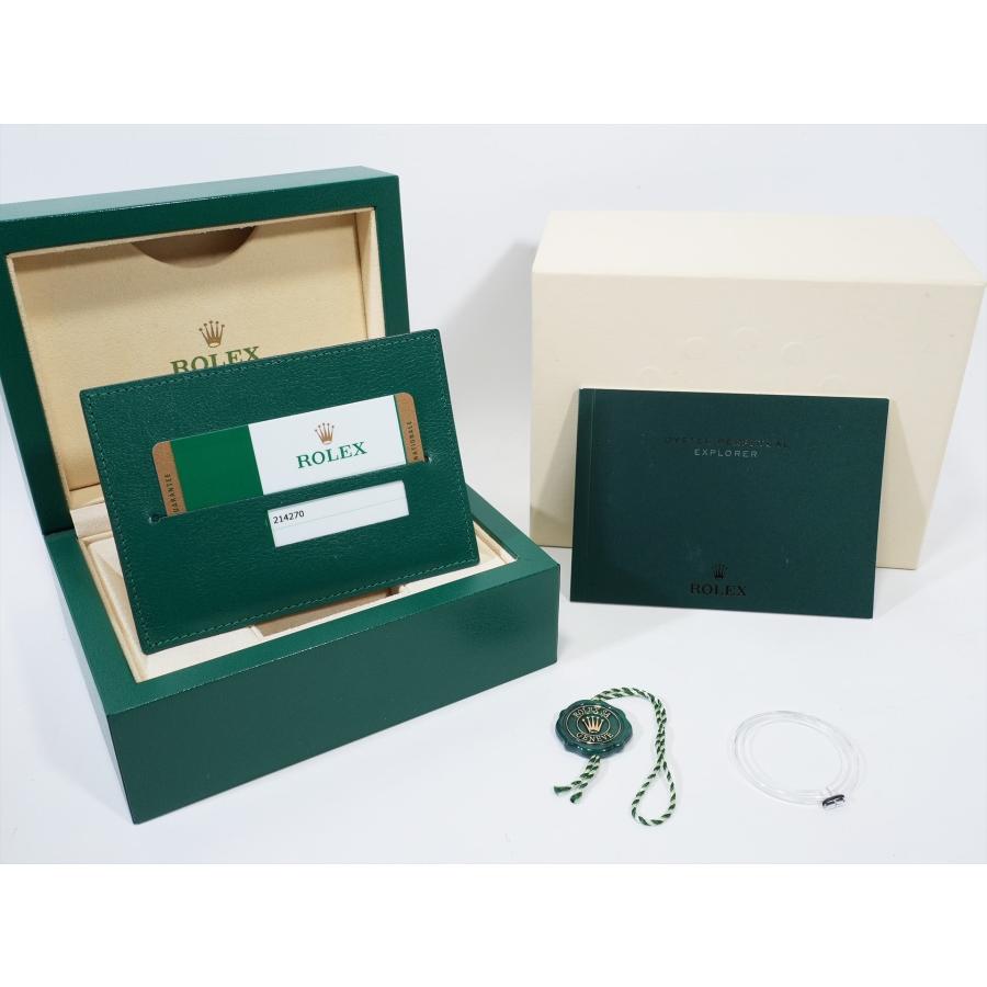 ロレックス エクスプローラーI Ref.214270 ステンレススチール ブラック文字盤 オイスターブレスレット | エクスプローラー（ROLEX） | 09