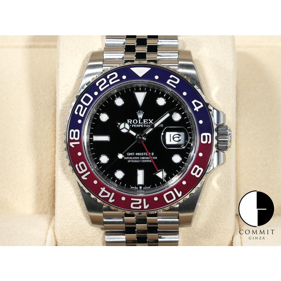 ロレックス GMTマスターII Ref.126710BLRO ステンレススチール ブラック文字盤 ジュビリーブレスレット | GMTマスター
