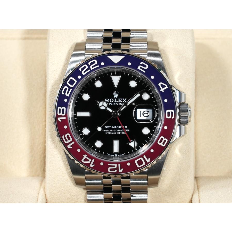 ロレックス GMTマスターII Ref.126710BLRO ステンレススチール ブラック文字盤 ジュビリーブレスレット | GMTマスター | 01