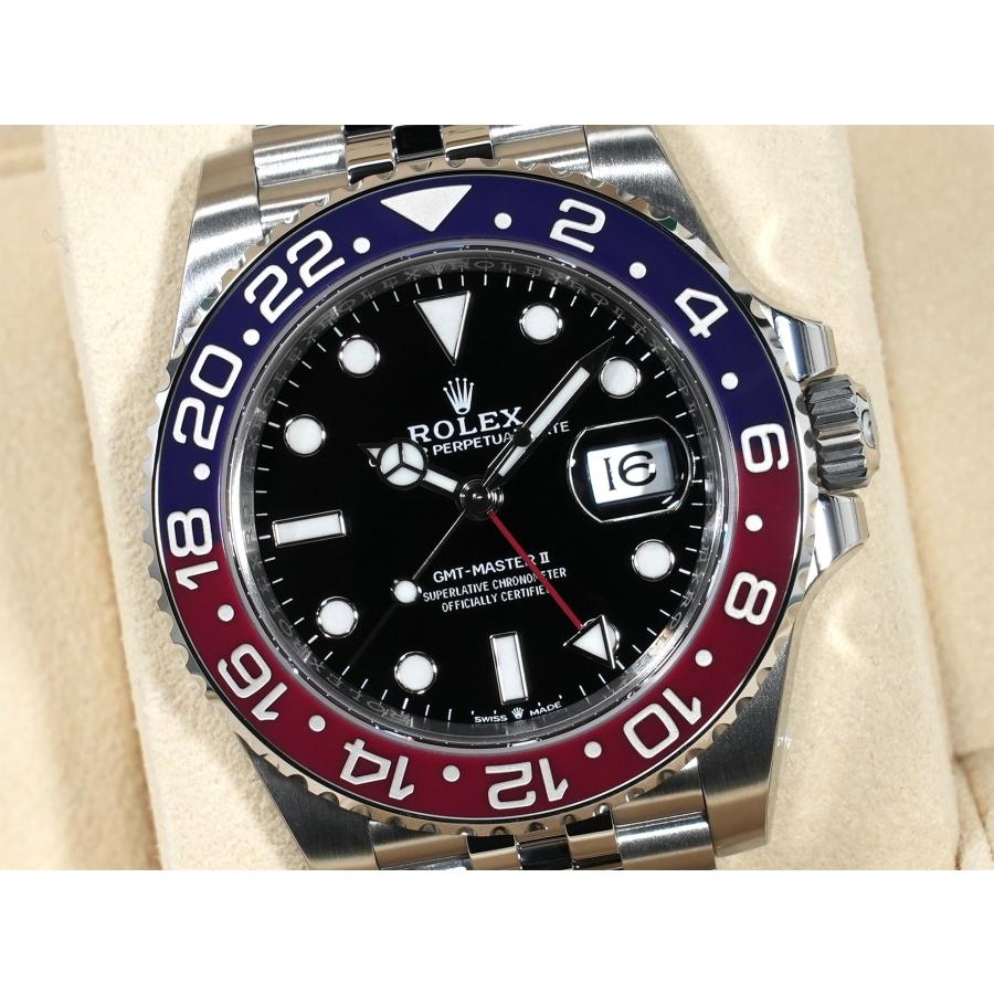 ロレックス GMTマスターII Ref.126710BLRO ステンレススチール ブラック文字盤 ジュビリーブレスレット | GMTマスター | 02