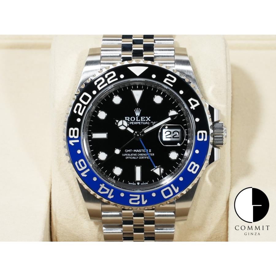 ロレックス GMTマスターII Ref.126710BLNR ステンレススチール ブラック文字盤 ジュビリーブレスレット | GMTマスター