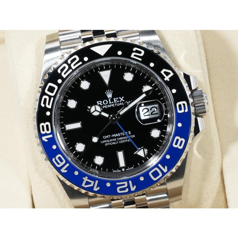 ロレックス GMTマスターII Ref.126710BLNR ステンレススチール ブラック文字盤 ジュビリーブレスレット | GMTマスター | 02