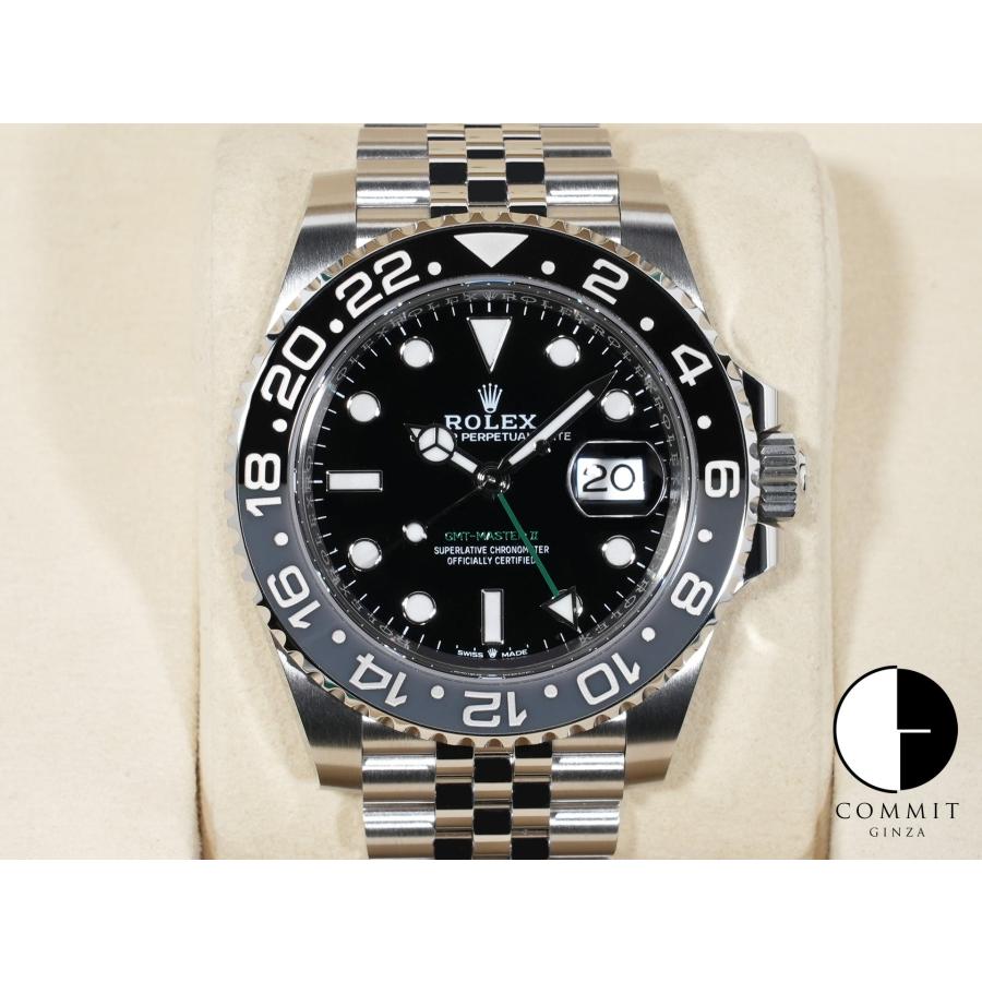 ロレックス GMTマスターII Ref.126710GRNR SS ブラック文字盤 ジュビリーブレスレット | GMTマスター