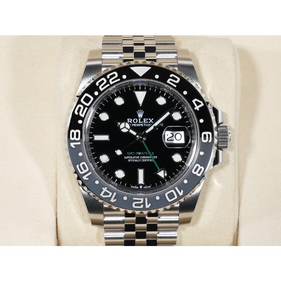 ロレックス GMTマスターII Ref.126710GRNR SS ブラック文字盤 ジュビリーブレスレット | GMTマスター | 01