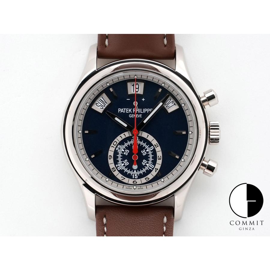 パテックフィリップ アニュアルカレンダー クロノグラフ Ref.5960/01G-001 ホワイトゴールド ブルー文字盤 | PATEK PHILIPPE