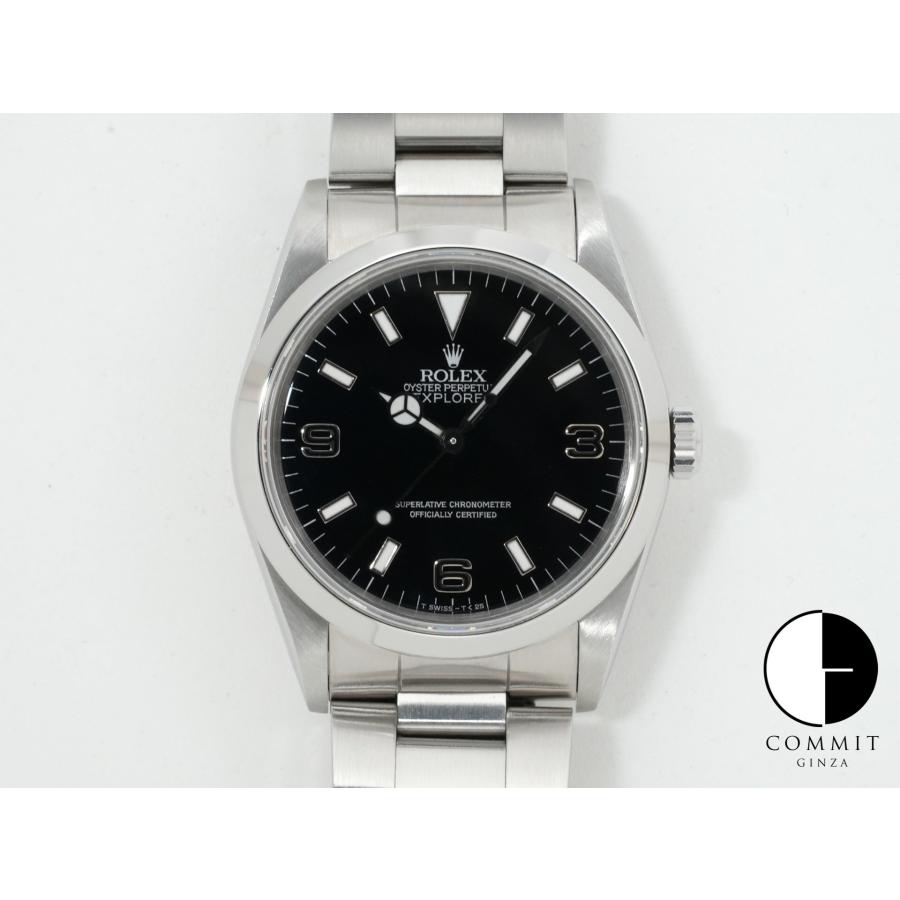 ロレックス エクスプローラーI Ref.14270 ステンレススチール ブラック文字盤 オイスターブレスレット | エクスプローラー（ROLEX）