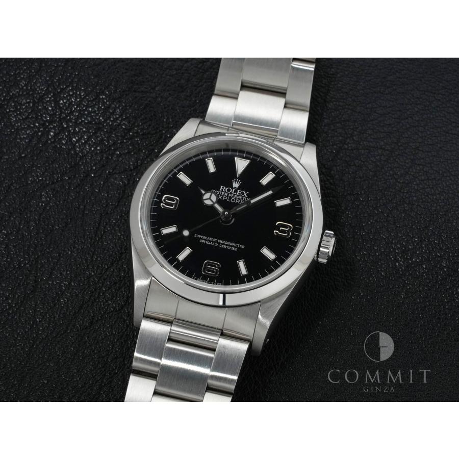 ロレックス エクスプローラーI Ref.14270 ステンレススチール ブラック文字盤 オイスターブレスレット | エクスプローラー（ROLEX） | 10