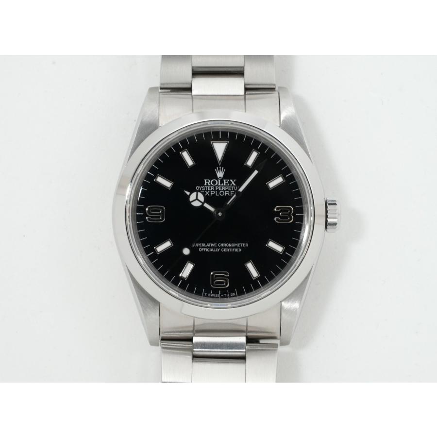 ロレックス エクスプローラーI Ref.14270 ステンレススチール ブラック文字盤 オイスターブレスレット | エクスプローラー（ROLEX） | 01