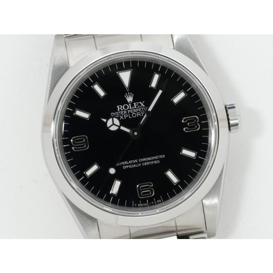 ロレックス エクスプローラーI Ref.14270 ステンレススチール ブラック文字盤 オイスターブレスレット | エクスプローラー（ROLEX） | 02