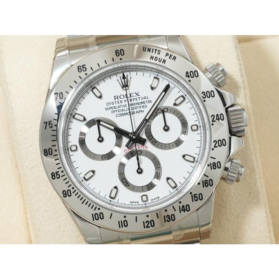 ロレックス デイトナ Ref.116520 ステンレススチール ホワイト文字盤 | コスモグラフ デイトナ | 02