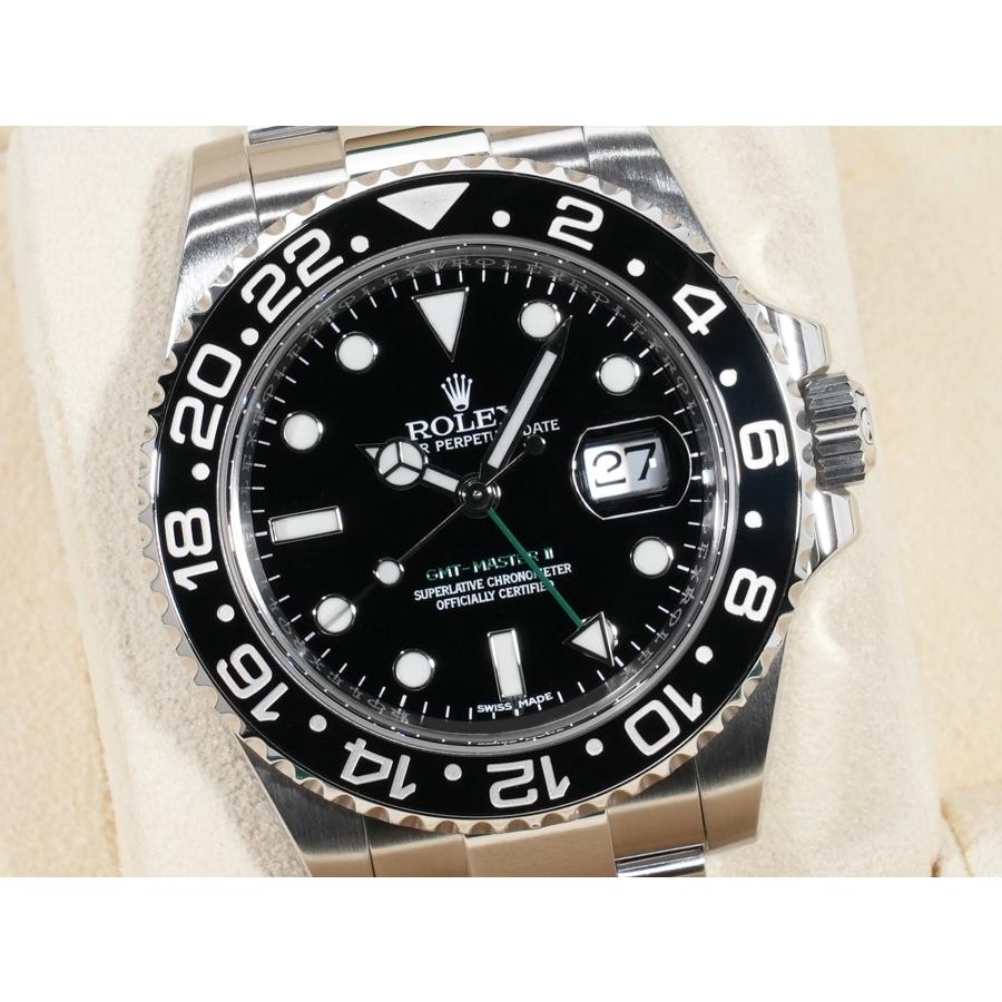 ロレックス GMTマスターII Ref.116710LN SS ブラック文字盤 | GMTマスター | 02