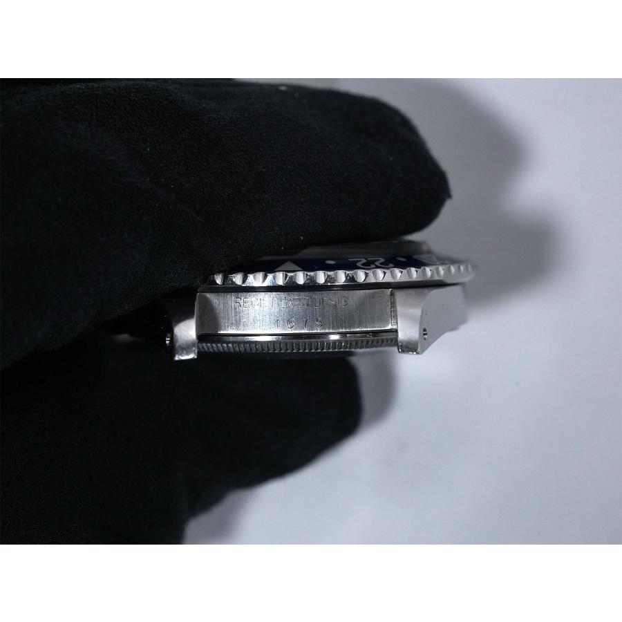 ロレックス GMTマスター Ref.1675 ステンレススチール ブラック文字盤 オイスターブレスレット | GMTマスター | 09