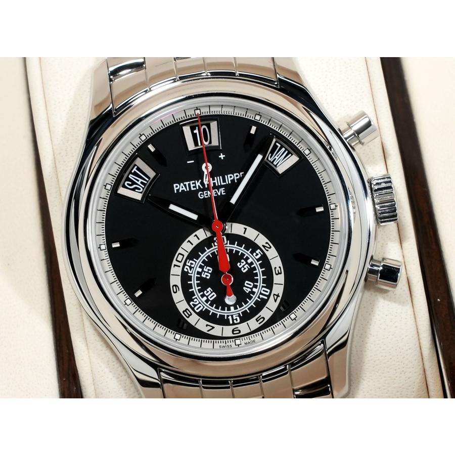 パテックフィリップ アニュアルカレンダー クロノグラフ Ref.5960/1A-010 ステンレススチール ブラック文字盤 | PATEK PHILIPPE | 02