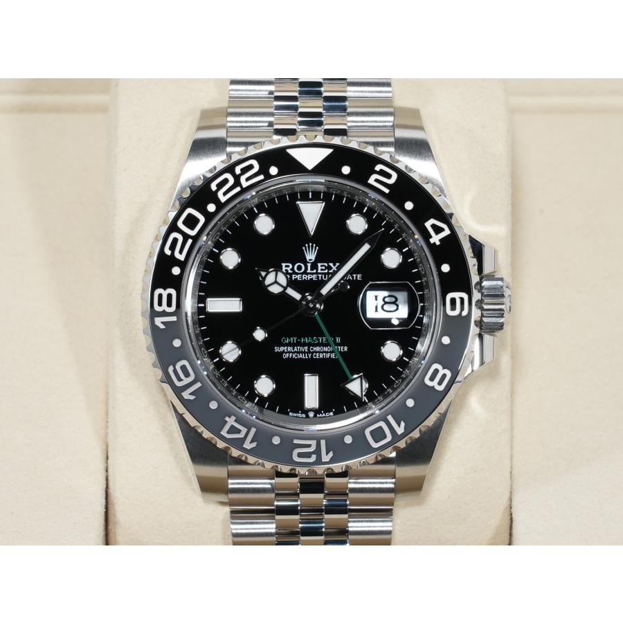 ロレックス GMTマスターII Ref.126710GRNR ステンレススチール ブラック文字盤 ジュビリーブレスレット | GMTマスター | 01
