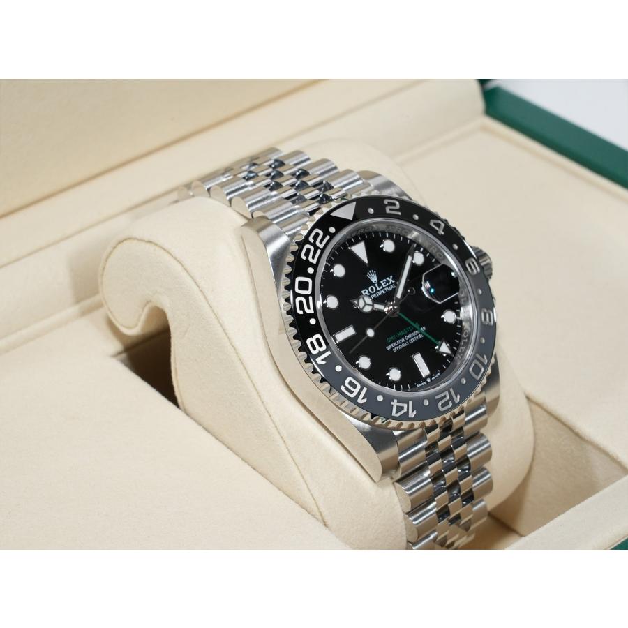ロレックス GMTマスターII Ref.126710GRNR ステンレススチール ブラック文字盤 ジュビリーブレスレット | GMTマスター | 04
