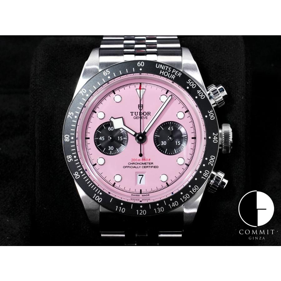 チューダー(チュードル) ブラックベイ クロノ Ref.79360N ステンレススチール ピンク文字盤 | TUDOR