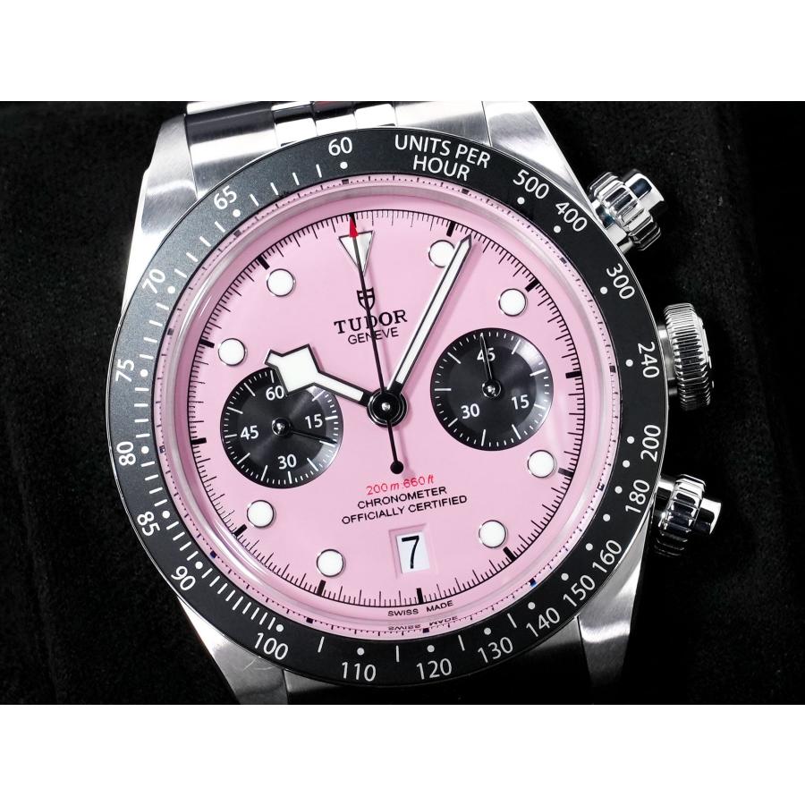 チューダー(チュードル) ブラックベイ クロノ Ref.79360N ステンレススチール ピンク文字盤 | TUDOR | 02