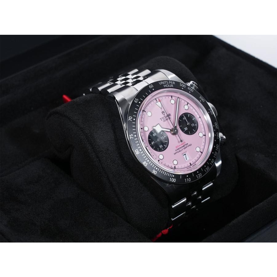 チューダー(チュードル) ブラックベイ クロノ Ref.79360N ステンレススチール ピンク文字盤 | TUDOR | 04