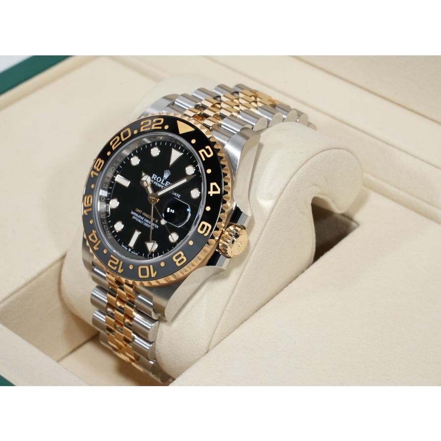 ロレックス GMTマスターII Ref.126713GRNR ステンレススチール/イエローゴールド ブラック文字盤 ジュビリーブレスレット | GMTマスター | 03