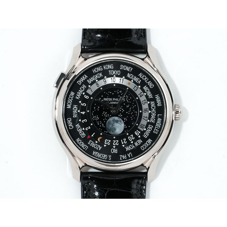 パテックフィリップ コンプリケーション ワールドタイム ムーンフェイズ Ref.5575G-001 ホワイトゴールド ブラック文字盤 | PATEK PHILIPPE | 01