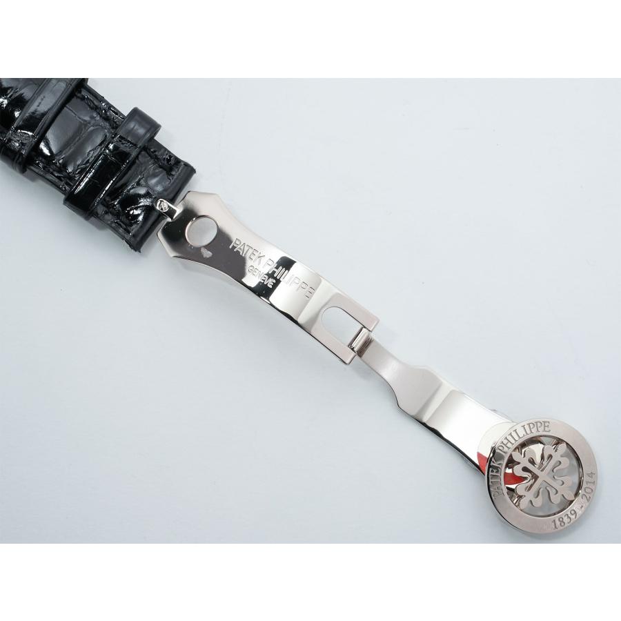 パテックフィリップ コンプリケーション ワールドタイム ムーンフェイズ Ref.5575G-001 ホワイトゴールド ブラック文字盤 | PATEK PHILIPPE | 08