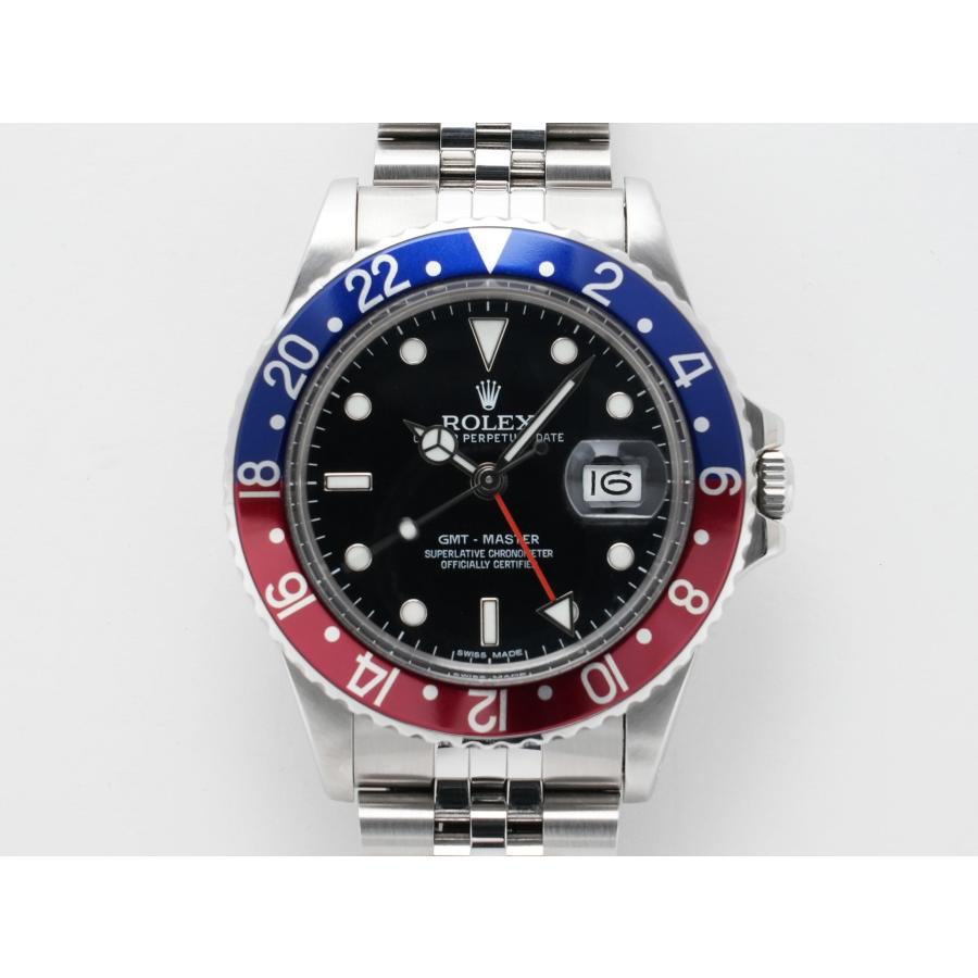 ロレックス GMTマスター Ref.16750 ステンレススチール ブラック文字盤 ジュビリーブレスレット | GMTマスター | 01