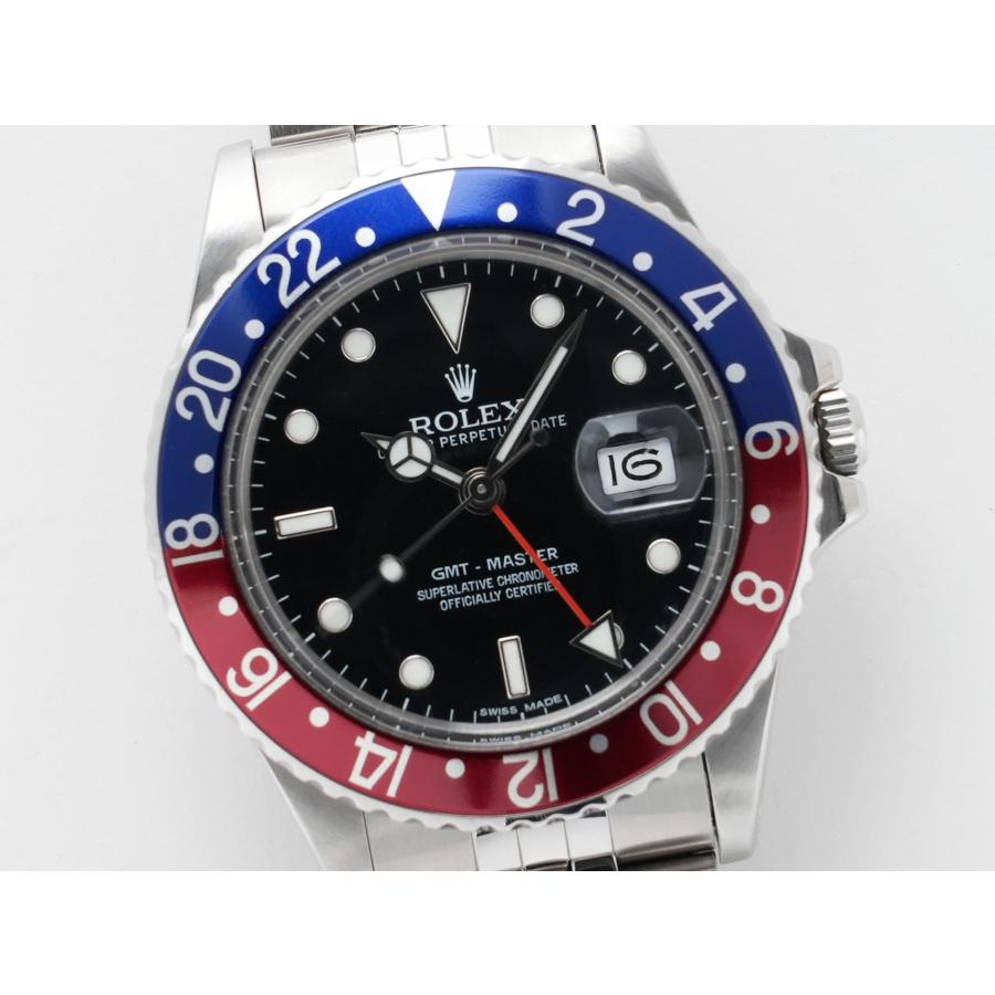 ロレックス GMTマスター Ref.16750 ステンレススチール ブラック文字盤 ジュビリーブレスレット | GMTマスター | 02