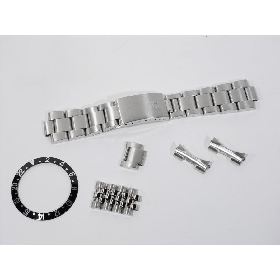 ロレックス GMTマスター Ref.16750 ステンレススチール ブラック文字盤 ジュビリーブレスレット | GMTマスター | 09