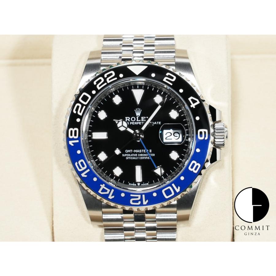 ロレックス GMTマスターII Ref.126710BLNR ステンレススチール ブラック文字盤 ジュビリーブレスレット | GMTマスター