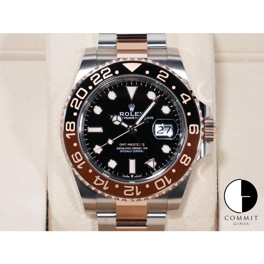 ロレックス GMTマスターII Ref.126711CHNR ステンレススチール/エバーローズゴールド ブラック文字盤 オイスターブレスレット | GMTマスター