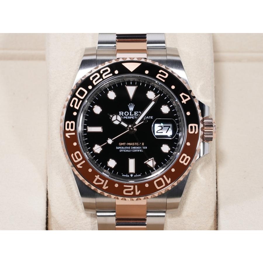 ロレックス GMTマスターII Ref.126711CHNR ステンレススチール/エバーローズゴールド ブラック文字盤 オイスターブレスレット | GMTマスター | 01