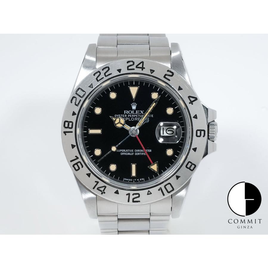 ロレックス エクスプローラー II Ref.16550 SS ブラック文字盤 | エクスプローラー（ROLEX）