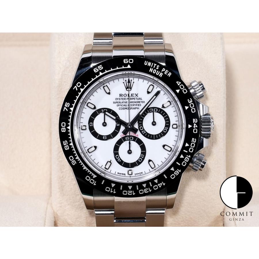 ロレックス デイトナ Ref.116500LN ステンレススチール ホワイト文字盤 | コスモグラフ デイトナ