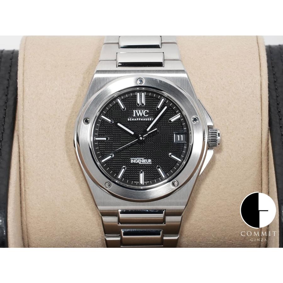 IWC インヂュニア オートマティック 35 Ref.IW324906 ステンレススチール ブラック文字盤 | IWC SCHAFFHAUSEN