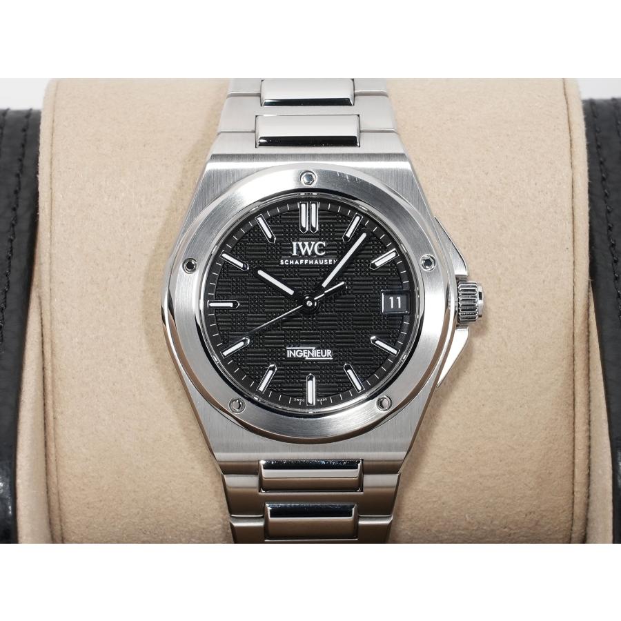 IWC インヂュニア オートマティック 35 Ref.IW324906 ステンレススチール ブラック文字盤 | IWC SCHAFFHAUSEN | 01