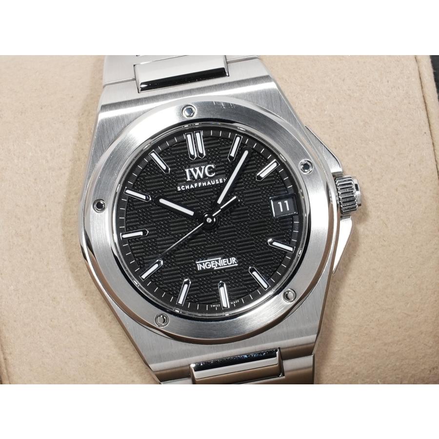 IWC インヂュニア オートマティック 35 Ref.IW324906 ステンレススチール ブラック文字盤 | IWC SCHAFFHAUSEN | 02