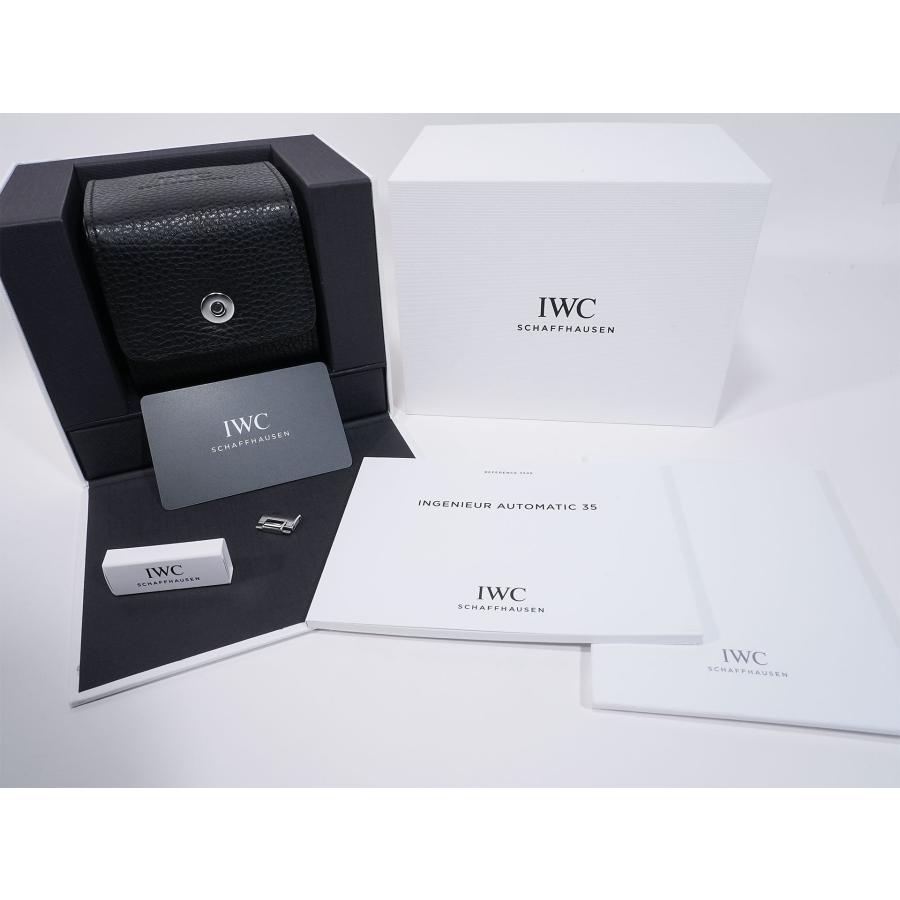 IWC インヂュニア オートマティック 35 Ref.IW324906 ステンレススチール ブラック文字盤 | IWC SCHAFFHAUSEN | 09