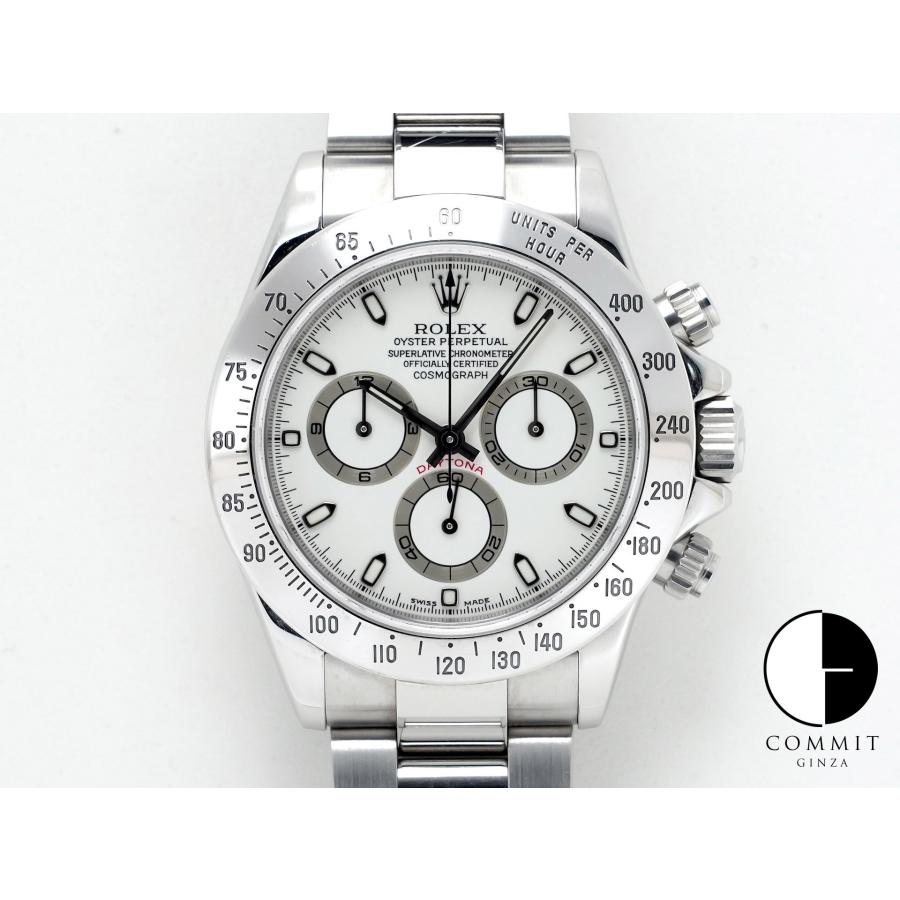 ロレックス デイトナ Ref.116520 ステンレススチール ホワイト文字盤 | コスモグラフ デイトナ