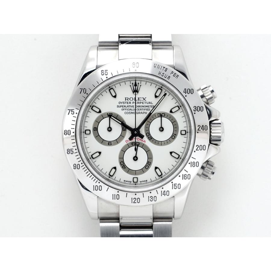 ロレックス デイトナ Ref.116520 ステンレススチール ホワイト文字盤 | コスモグラフ デイトナ | 01