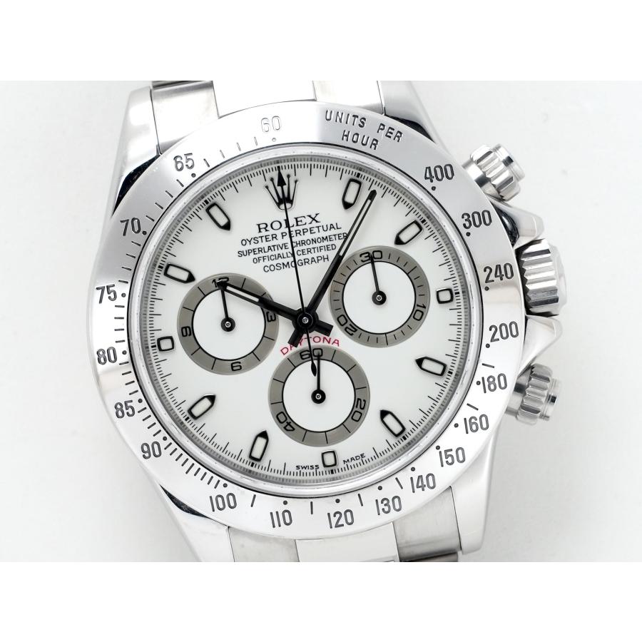 ロレックス デイトナ Ref.116520 ステンレススチール ホワイト文字盤 | コスモグラフ デイトナ | 02