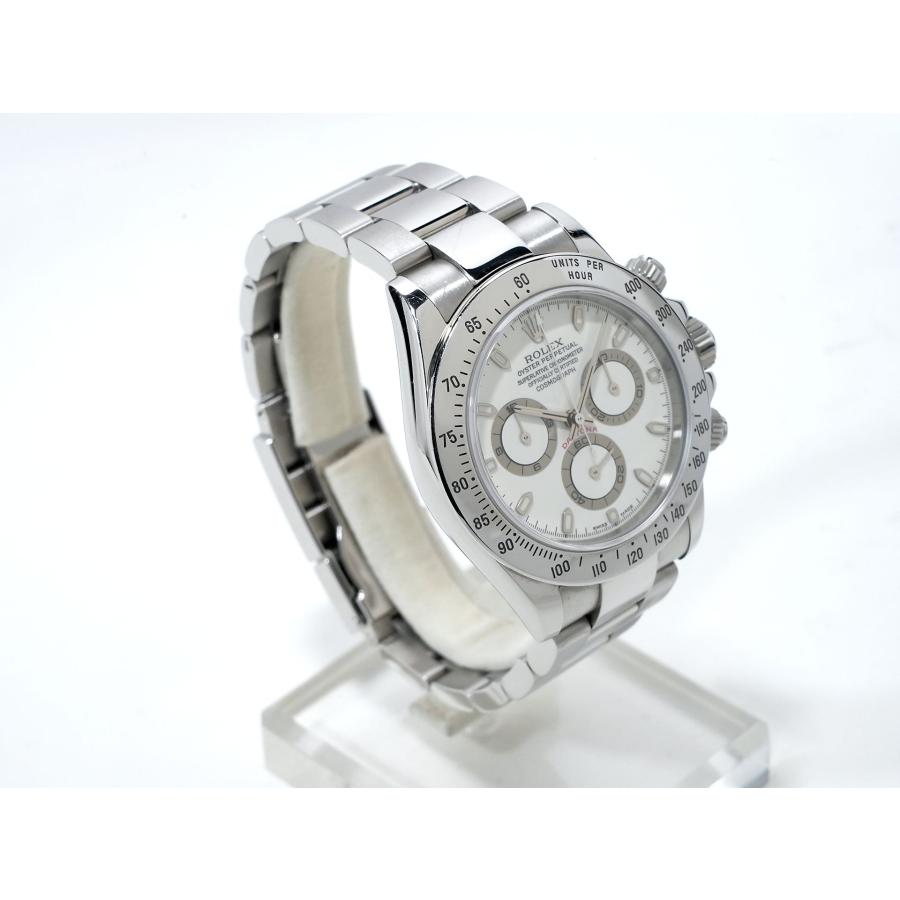 ロレックス デイトナ Ref.116520 ステンレススチール ホワイト文字盤 | コスモグラフ デイトナ | 04