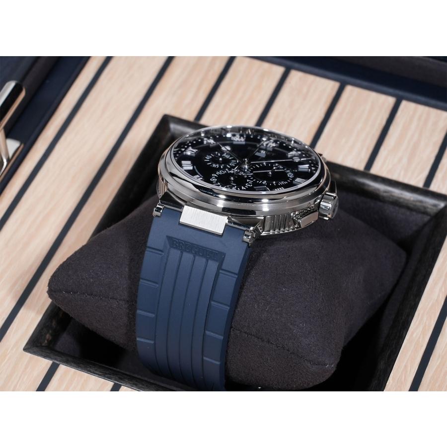 ブレゲ マリーン クロノグラフ Ref.5527TI/Y1/5WV TI ブルー文字盤 | ブレゲ | 05