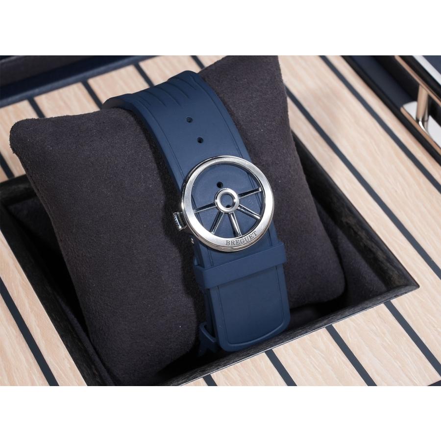 ブレゲ マリーン クロノグラフ Ref.5527TI/Y1/5WV TI ブルー文字盤 | ブレゲ | 06