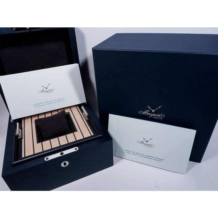 ブレゲ マリーン クロノグラフ Ref.5527TI/Y1/5WV TI ブルー文字盤 | ブレゲ | 08