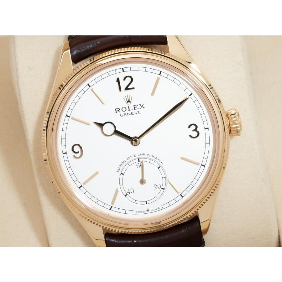 ロレックス 1908 Ref.52508 イエローゴールド ホワイト文字盤 革ベルト | ROLEX | 02
