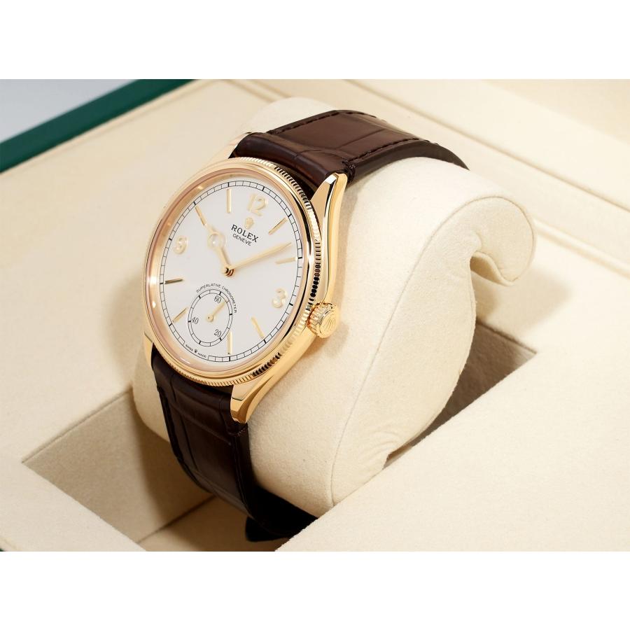 ロレックス 1908 Ref.52508 イエローゴールド ホワイト文字盤 革ベルト | ROLEX | 03
