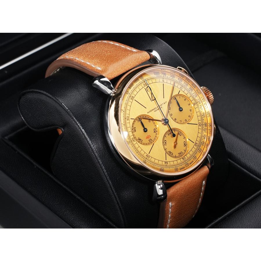 オーデマピゲ リマスター 01 クロノグラフ Ref.26595SR.OO.A032VE.01 SS/PG ゴールドカラー文字盤 | AUDEMARS PIGUET | 04